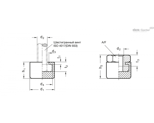 Защитный колпачок GN 806-26-A ELESA+GANTER