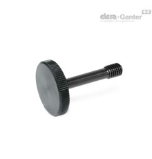 Винт с накаткой GN 653.2-M4-15-ST ELESA+GANTER