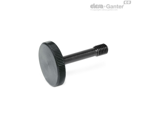 Винт с накаткой GN 653.2-M5-18-ST ELESA+GANTER