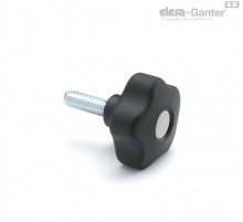Лепестковая поворотная ручка VCT.53 p-M8x20-SOFT-C3 (169963-C3) ELESA+GANTER