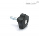 Лепестковая поворотная ручка VCT.66 p-M12x30-SOFT-C3 (170033-C3) ELESA+GANTER