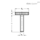 Винт с накаткой DIN 653-M10-20-NI ELESA+GANTER