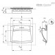 Ручка-купе EPR.110-PF-IP-C1 (261161-C1) ELESA+GANTER
