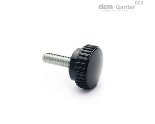 Ручка с накаткой B.193/50 p-M10x40 (2821) ELESA+GANTER Ручка с накаткой B.193/50 p-M10x40 (2821) ELESA+GANTER
