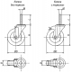 Колеса EP05MKT75X25FM16 EMES