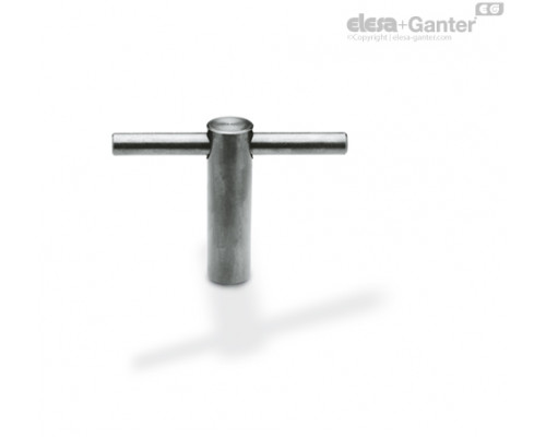Гайка со сквозным отверстием DIN 6305-M10 ELESA+GANTER
