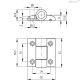 Петля CFVT.53 CH-5 (427701) ELESA+GANTER
