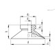 Вакуумная присоска VVA-50-A (VV.45035) ELESA+GANTER