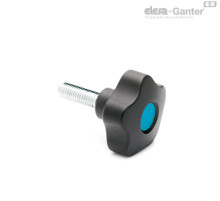 Лепестковая поворотная ручка VCT.40 p-M10x25-C5 (69933-C5) ELESA+GANTER