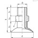 Вакуумная присоска VVH-35-G1/4-T-A (VV.52083) ELESA+GANTER