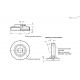 Опорная пластина GN 6311.3-50-11,5-R ELESA+GANTER