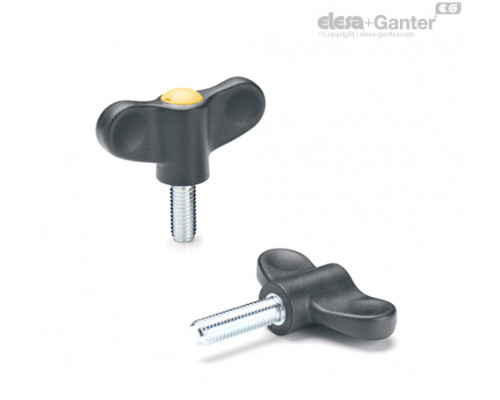 Зажимной барашек EWN.55 p-M8x40-C4 (223646-C4) ELESA+GANTER