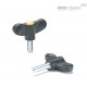 Зажимной барашек EWN.55 p-M8x40-C4 (223646-C4) ELESA+GANTER