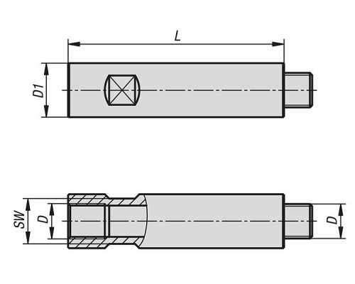 Валы K1186.1625100 Kipp