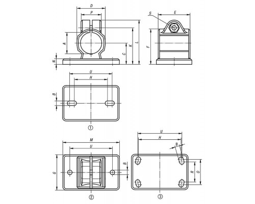 Зажимы K0479.515 Kipp