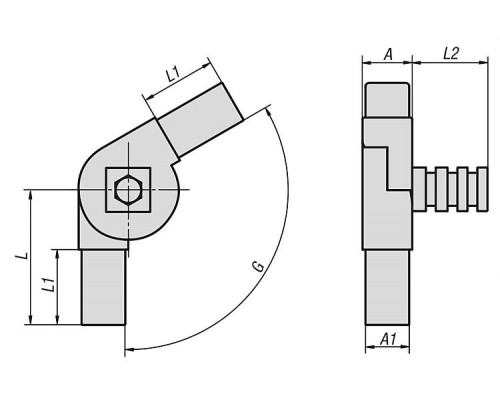 Соединители K0626.1302012 Kipp