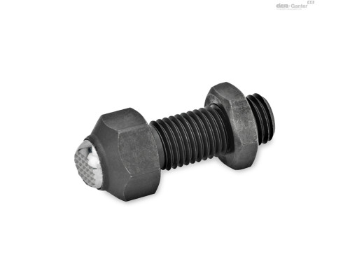 Прижимной упор GN 709.3-30-M20-RR ELESA+GANTER