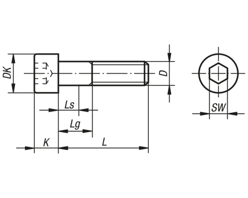 Винты K0869.218X65 Kipp