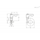 Регулируемая ручка GN 311-30-M5-15-SW ELESA+GANTER