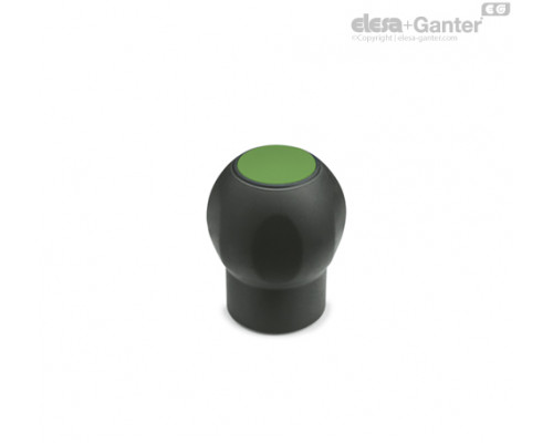 Грибовидная лепестковая ручка EBK.43 B-M10-C-SOFT-C17 (245105-C17) ELESA+GANTER