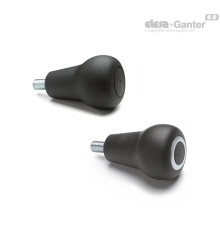 Грибовидная ручка IEL.47+x-M10 SOFT (26651) ELESA+GANTER