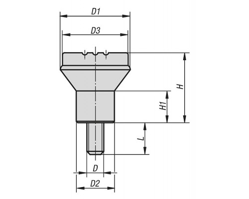 Ручка K0251.0067X15 Kipp
