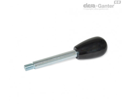 Ручка рычажного типа GN 310-10-80-D-ZB ELESA+GANTER