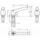 Рычаг K0123.1061X25 Kipp