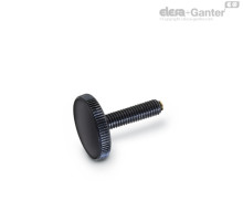 Винт с накаткой GN 653.10-M6-12-ST-KU ELESA+GANTER