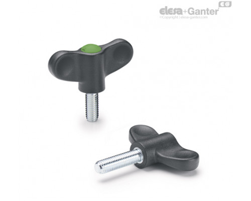 Зажимной барашек EWN.40 p-M8x20-C17 (223463-C17) ELESA+GANTER