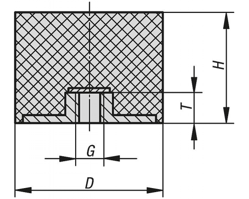 Виброопора K0573.04002555 Kipp