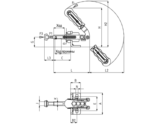 Зажимы 511-1-Y Kukamet