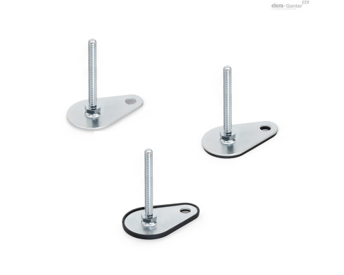 Регулируемая опора GN 42-60-M12-100-A1-S ELESA+GANTER