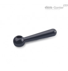 Короткая ручка с прижимными элементами GN 204-13-B10-L ELESA+GANTER