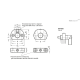 Монтажный блок GN 612.1-M16x1,5-B ELESA+GANTER