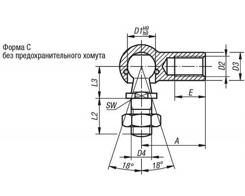 Шарниры K0734.100601 Kipp