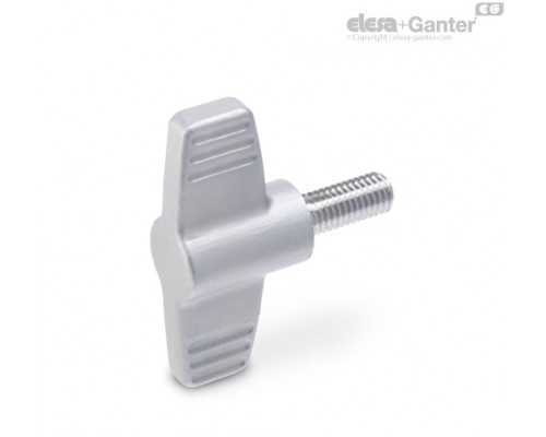 Лепестковый винт GN 835-58-M8-25-MT ELESA+GANTER