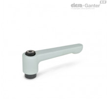 Плоская регулируемая ручка рычажного типа GN 302-45-M4-SR ELESA+GANTER