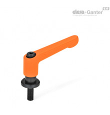 Регулируемая ручка рычажного типа GN 307-30-M5-12-OS ELESA+GANTER
