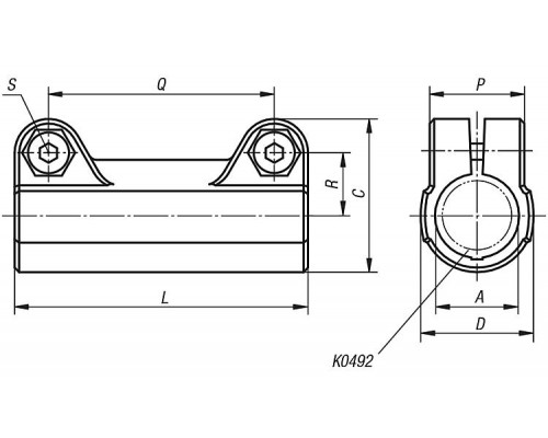 Зажимы K0483.18 Kipp