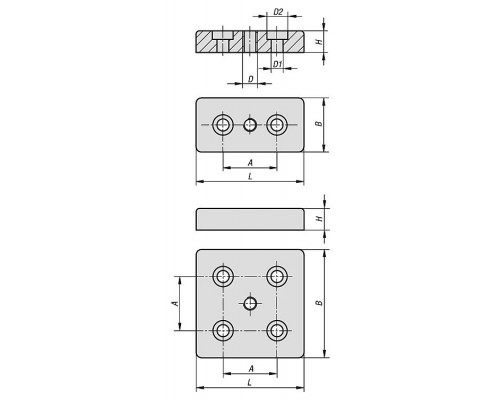 Накладки K1057.0630601081 Kipp