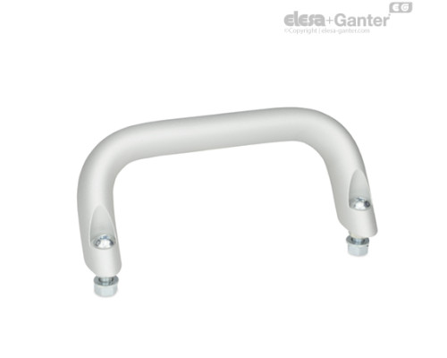 Наклонная П-образная ручка GN 565.2-26-160-B-EL ELESA+GANTER