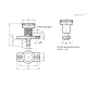 Штифт стопорный GN 608.6-8-8 ELESA+GANTER