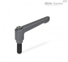Регулируемая ручка рычажного типа GN 306-30-M6-25-DZ-SW ELESA+GANTER