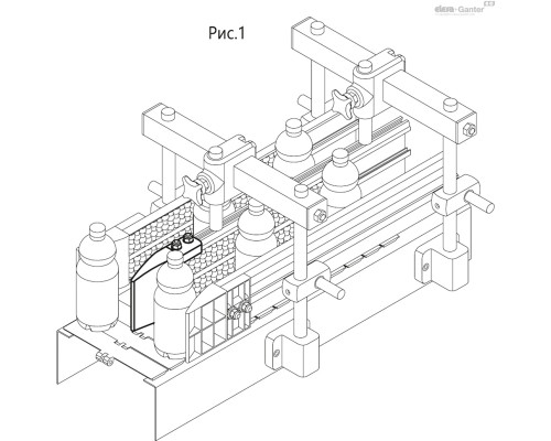 Разделительный блок PGC-4-108-135 (419151) ELESA+GANTER