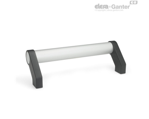 Трубчатая ручка GN 333-20-350-A-EL ELESA+GANTER