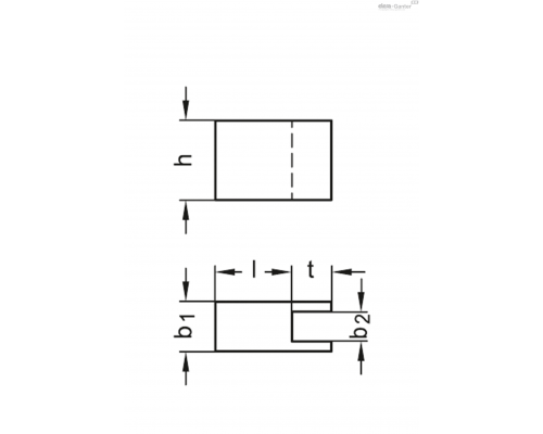 Удлинение прихвата GN 810.17-440 ELESA+GANTER