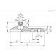 Регулируемая опора LV.FO-60-14+SJF-M6 (300166) ELESA+GANTER