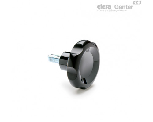 Лепестковая поворотная ручка VL.155/70 p-M12x50 (75272) ELESA+GANTER