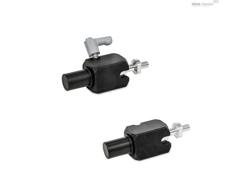 Зажим GN 487-10-W-M5-S-1-ES ELESA+GANTER